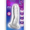 B Yours Plus Hard n` Happy Realistic Dildo 5.5in - Clear