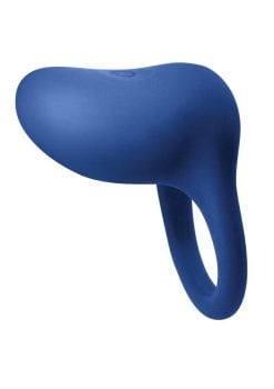 Inya Regal Rechargeable Siicone Cock Ring - Blue