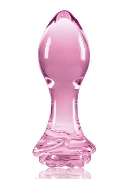 Crystal Premium Glass Rose Probe - Pink