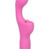 Rechargeable Butterfly Kiss Silicone Flicker - Pink
