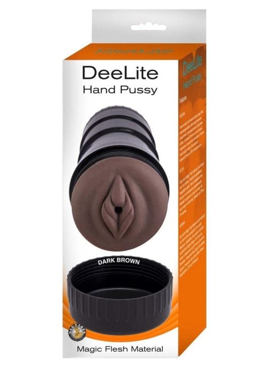 DeeLite Hand Pussy Stroker - Chocolate