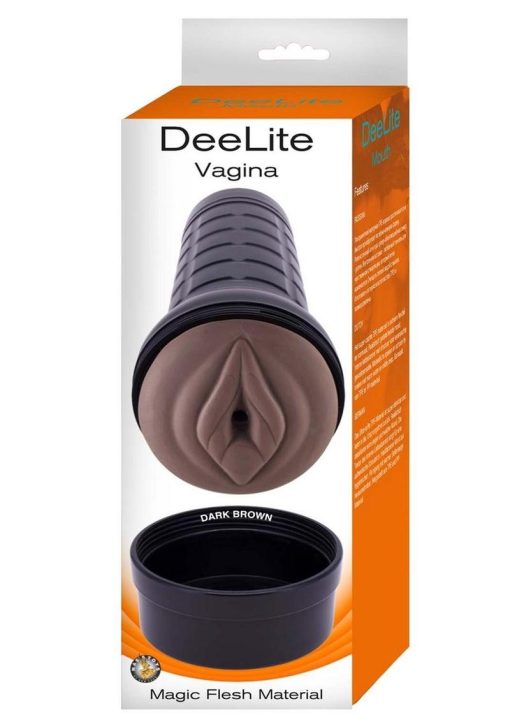 DeeLite Vagina Stroker - Chocolate