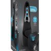 Zolo Edgemaster Silicone Rechargeable Vibrating Masturbator - Black