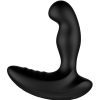 Nexus Ride Rechargeable Silicone Vibrating Prostate and Perinium Massager with Remote Control - Black