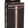 Charmed Rechargeable Stainless Steel 7X Vibrating Necklace - Rose Gold