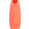 Sensuelle Trinitii Triple Action Suction Flickering Silicone Tongue - Coral
