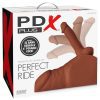 PDX Plus Perfect Ride Posable Male Masturbator - Caramel