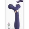 Fireball Rechargeable Silicone Vibrator - Midnight Indigo