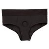 Her Royal Harness Backless Brief - 2XLarge/3XLarge - Black