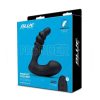 Blue Line Prodder Silicone Rechargeable Sphincter Training Remote Controlled Prostate Stimulator - Black