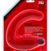 Hunkyjunk Hummer Silicone Vibrating Prostate Pegger - Neon Pink