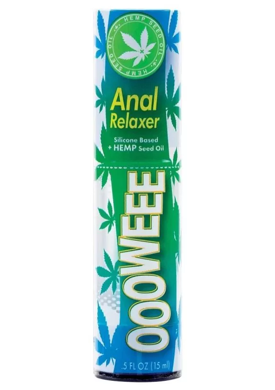 Ooowee Anal Relaxer Silicone Lubricant with Hemp .5oz