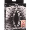 Master Series Spread `Em Poker Stainless Steel Labia Clamp with Adjustable Pressure Screws
