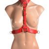 Strict Female Chest Harness - Small/Medium - Red