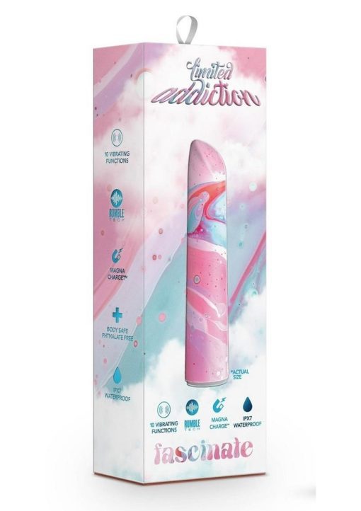 Limited Addiction Fascinate Rechargeable Power Vibrator - Peach