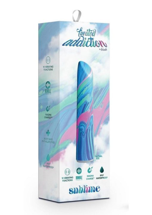 Limited Addiction Sublime Rechargeable Power Vibrator - Alexandrite