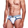 Prowler White/Blue Brief - Small
