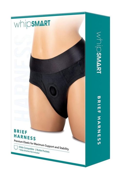 WhipSmart Brief Harness - XLarge - Black