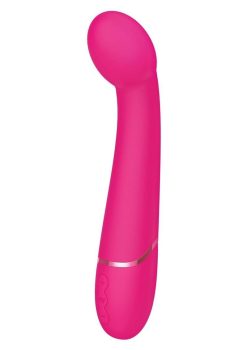 Love Distance Join G App Controlled Silicone Rechargeable G-Spot Vibrator - Pink