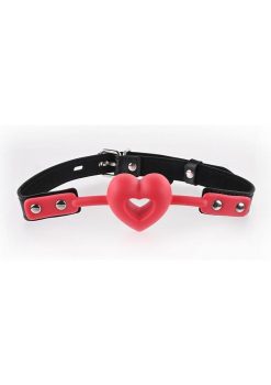 Sex andamp; Mischief Amor Ball Gag - Red/Black