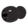 The 9`s - Port Hole Hollow Butt Plug - Black