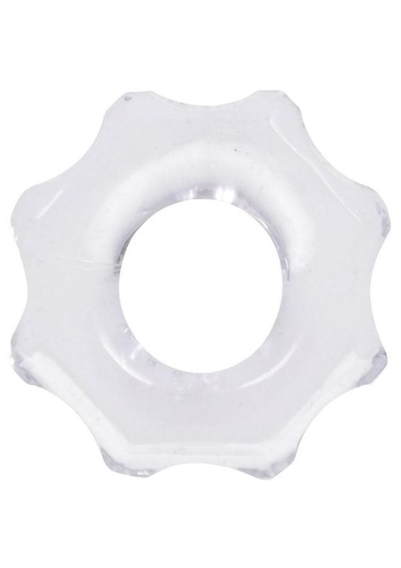 Rock Solid The Gear Cock Ring - Clear
