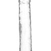 Addiction Crystal Addiction Vibrating Vertical Dong 9in - Clear