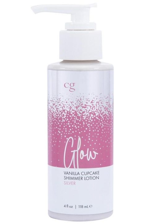 CG Glow Vanilla Cupcake Fragranced Shimmer Lotion - Silver