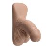 Gender X Silicone Packer Dildo 4in - Tan