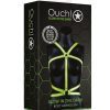Ouch Body Harness Glow in the Dark - Small/Medium - Green