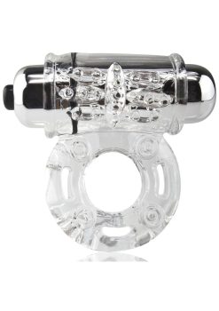 O Wow Vibrating Ring - Clear