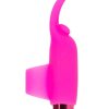 PowerBullet Silicone Teasing Tongue With Mini Rechargeable Bullet 2.5in - Pink