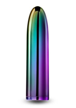 Chroma Petite Bullet Rechargeable Vibrator - Multicolor