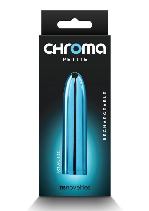 Chroma Petite Bullet Rechargeable Vibrator - Teal