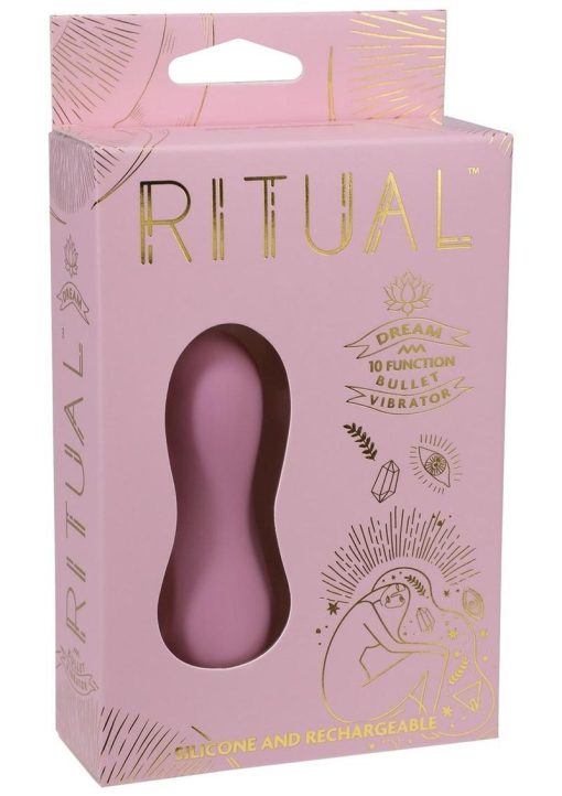 Ritual Dream Rechargeable Silicone Bullet Vibrator - Pink