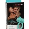 Couple`s Enhancers Silicone Rechargeable Nubby Lover`s Delight - Teal