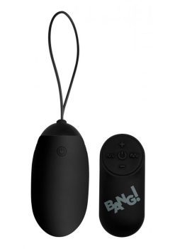 Bang! XL Vibrating Egg - Black