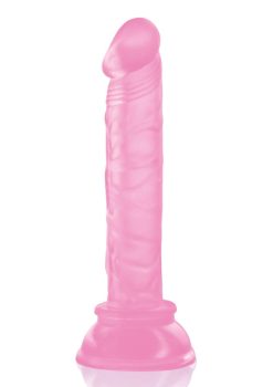 The 9`s - Diclets Jelly Dildo 7in - Pink