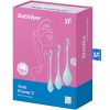 Satisfyer Yoni Power 2 Silicone Weighted Ben Wa Balls Set - Light Blue