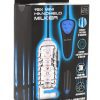 LoveBotz Mini Handheld Rechargeable Milker - Black/Blue/Clear
