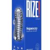 Rize Squeezy Dual End Masturbator - Clear