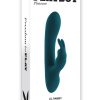 Playboy Lil Rabbit Rechargeable Silicone Vibrator - Teal