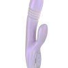 Playboy Bumping Bunny Rechargeable Silicone Rabbit Vibrator - Pink