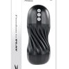 Playboy Solo Rechargeable Textured Stroker - Black