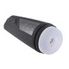 Playboy Pursuit of Pleasure Rechargeable Textured Vibrating Stroker - Black