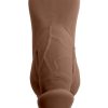 Gender X TPE Packer Dildo 4in - Chocolate
