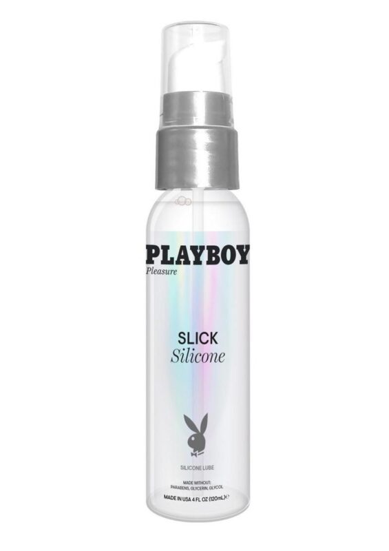 Playboy Slick Silicone Lubricant 4oz