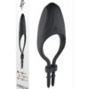 Zero Tolerance Perfect Fit Rechargeable Silicone Vibrating Cock Ring - Black