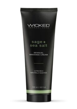 Wicked Sensual Massage Cream - Sage and Sea Salt