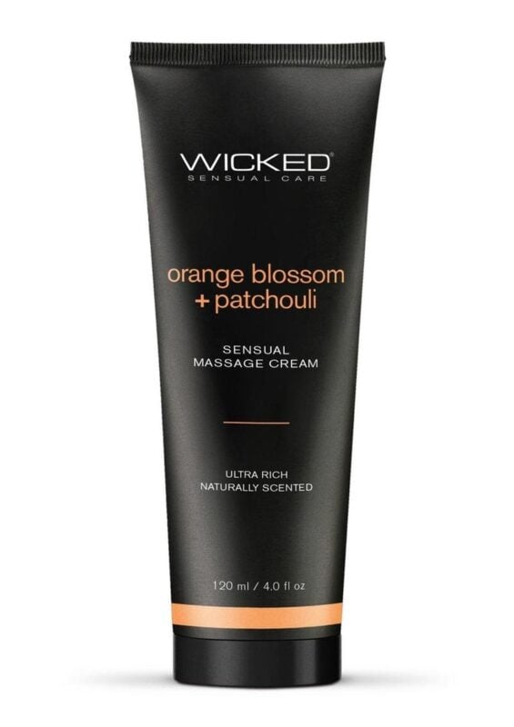 Wicked Sensual Massage Cream - Orange Blossom and Patchouli